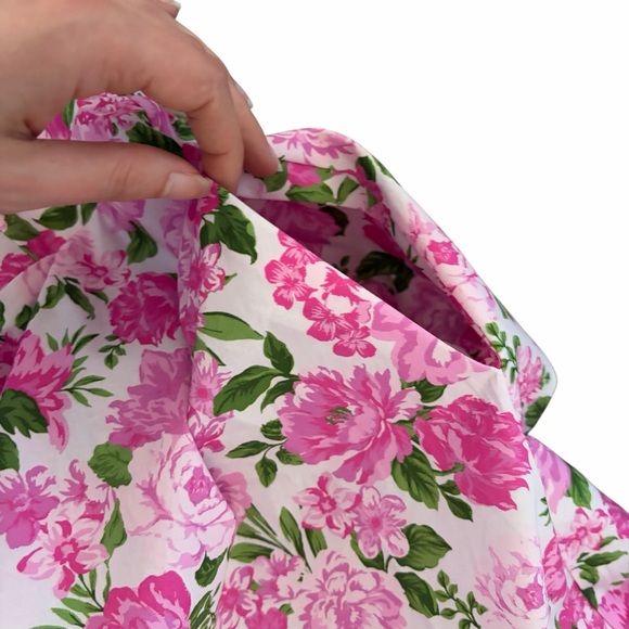 Show Me Your Mumu Dress Claire Mini Cottage Floral Pink Large NWT - Picture 5 of 9